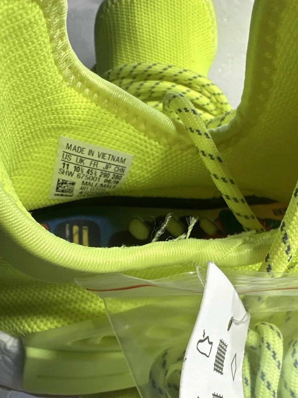 adidas Pharrell NMD Hu Human Race Trail PRD Know Soul Solar Yellow EF2335